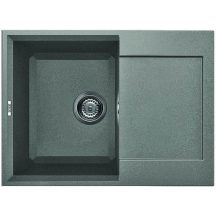   Elleci EASY 135 M73 Titanium gránit csepptálcás mosogatótál