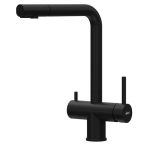 Elleci CROSS pure matt fekete kihúzható csaptelep