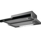  TurboAir TT14 LX/GR/VT/A/60 fekete üveg kihúzható páraelszívó