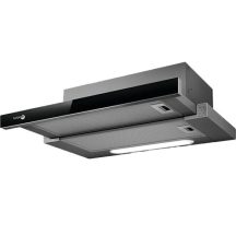   TurboAir TT14 LX/GR/VT/A/60 fekete üveg kihúzható páraelszívó