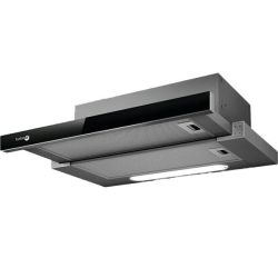 TurboAir TT14 LX/GR/VT/A/60 fekete üveg kihúzható páraelszívó