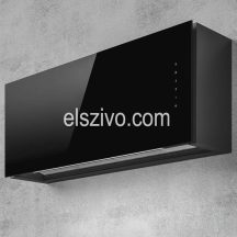 Elica RULES BL/F/90 No Drip fekete design páraelszívó