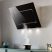 Falmec QUASAR 120 fekete SEM2 külső motoros páraelszívó
