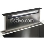   Sirius S-DD2-TC/L EM 60cm inox/fekete pultba építhető elszívó